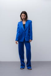 Blazer azul índigo